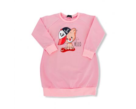 Dívčí teplákové šaty