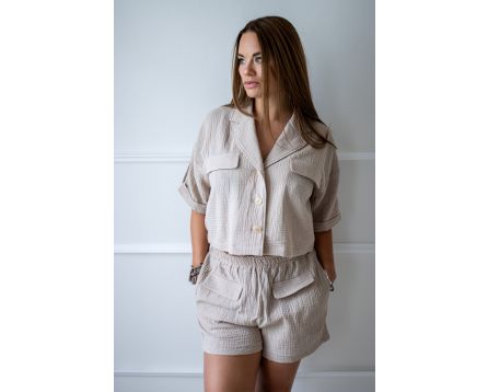 Komplet mušelín "sand"